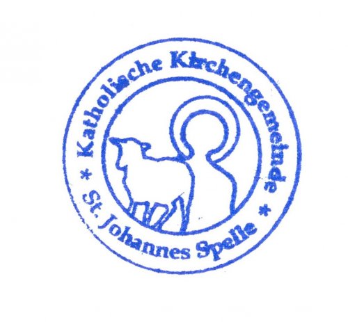 Heutiges Siegel der Kirchengemeinde Spelle