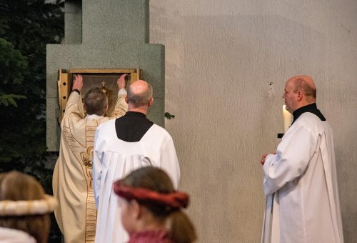 Ausräumen des Tabernakels