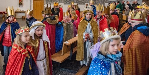 Auszug der Sternsinger