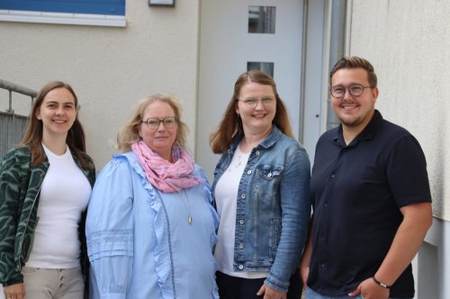  | Sendungskurs 2026 (von links): Verena Albers, Simone Casper, Melanie Rehkamp, Matthias Hartl - Bild: Matthias Petersen